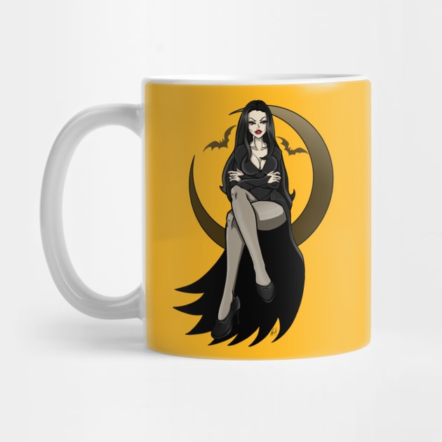 Morticia Addams by MauryAraya316